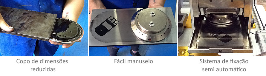 Diferenciais da Máquina Tampográfica de Copo