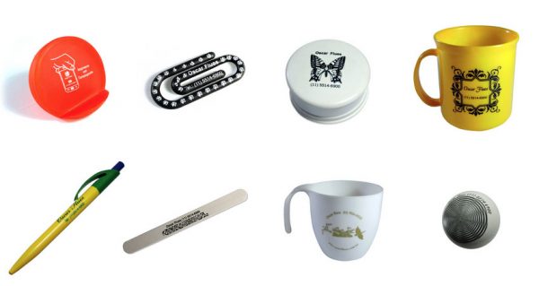 Personalizacao de brindes com tampografia