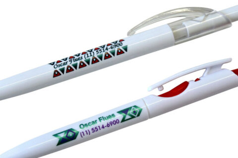 Caneta com impressão personalizada