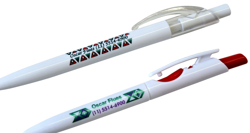 Caneta com impressão personalizada